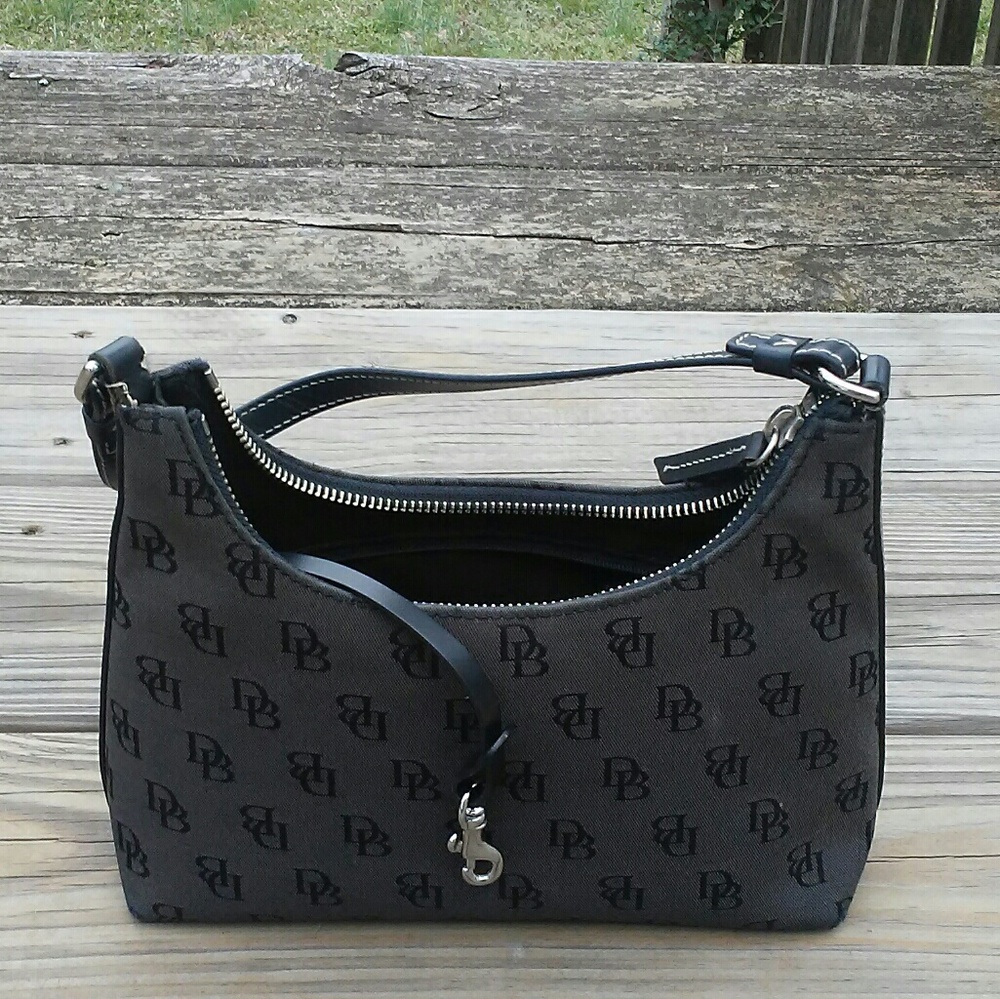 Dooney & Bourke Signature Purse, Dark gray - Picture 3 of 8